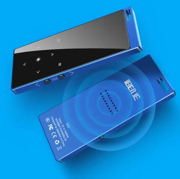 مشغل MP3 الجديد والأصلي من benji M3 مزود بتقنية البلوتوث 1.8 بوصة محمول موسيقى MP3 مدمجة في مكبر صوت راديو FM مسجل بكتاب إلكتروني يدعم بطاقة TF