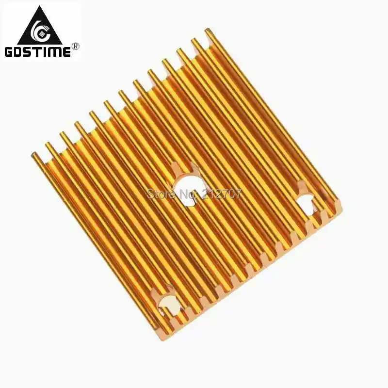 5PCS Gdstime Heatsink 40x40x11mm Aluminum Extruded Radiator Heat sink for Electronic Heat Dissipation