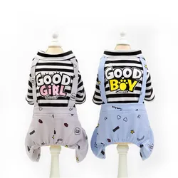 Dog Clothes Dog Pajamas Straps Dog Pyjama Jumpsuit For Yorkies Chiwawa Dog Overalls Pijama Pet Coat Jacket Costume For Dogs XXL