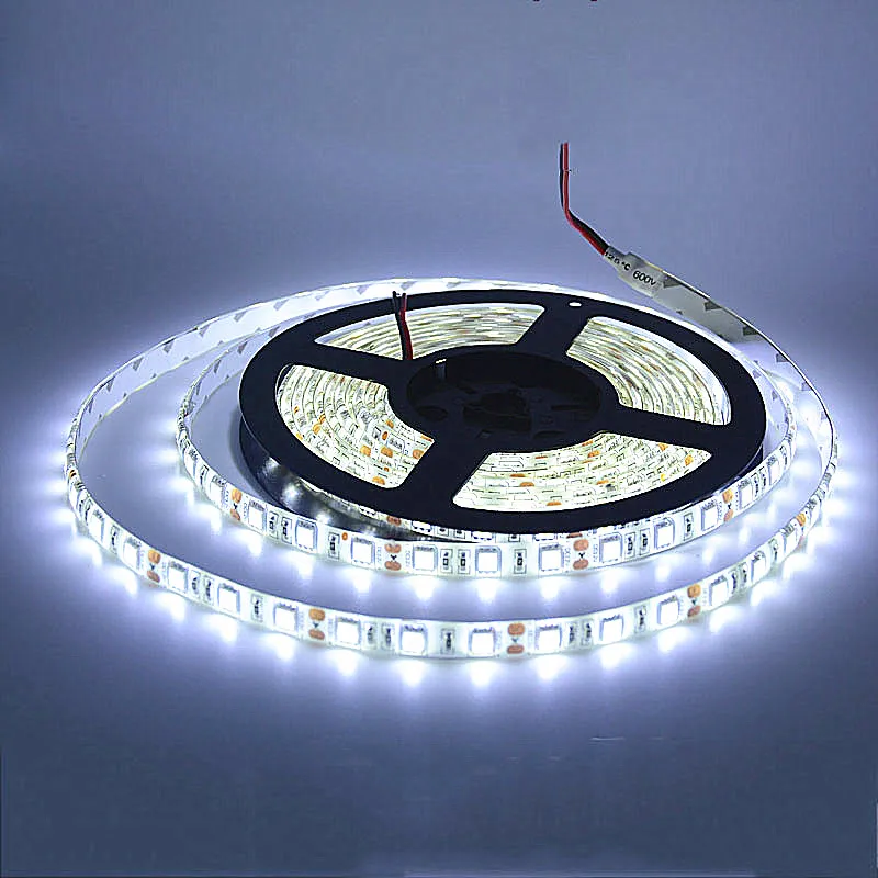 

5M LED strip 5050 60LED/M DC12V Flexible LED Light Strip RGB Warm Cool White led ruban luces led tiras