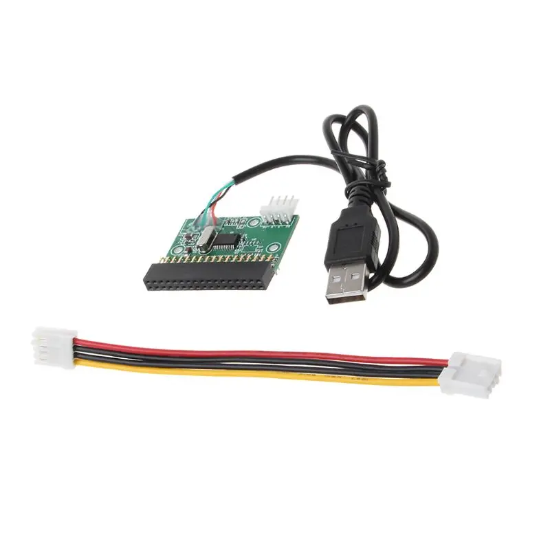 1.44 メガバイト 3.5 "usb ケーブルアダプタに 34Pin フロッピードライブコネクタ u ディスクフロッピーディスク pcb ボード