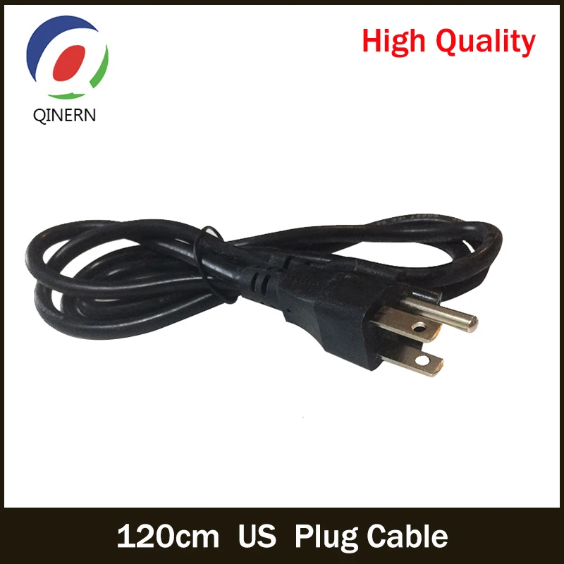 1.2m 120cm US Plug Cable Charging Line Computer Cables & Connectors AC Laptop Adapter Power Cord Cable Charging Line