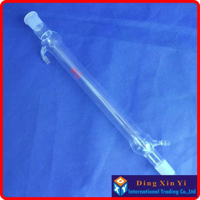 DXY 300mm 24/29 Condenser Pipe with Straight Shape Inner Tube Standard Ground Mouth Borosilicate Glass Laboratory Equipment