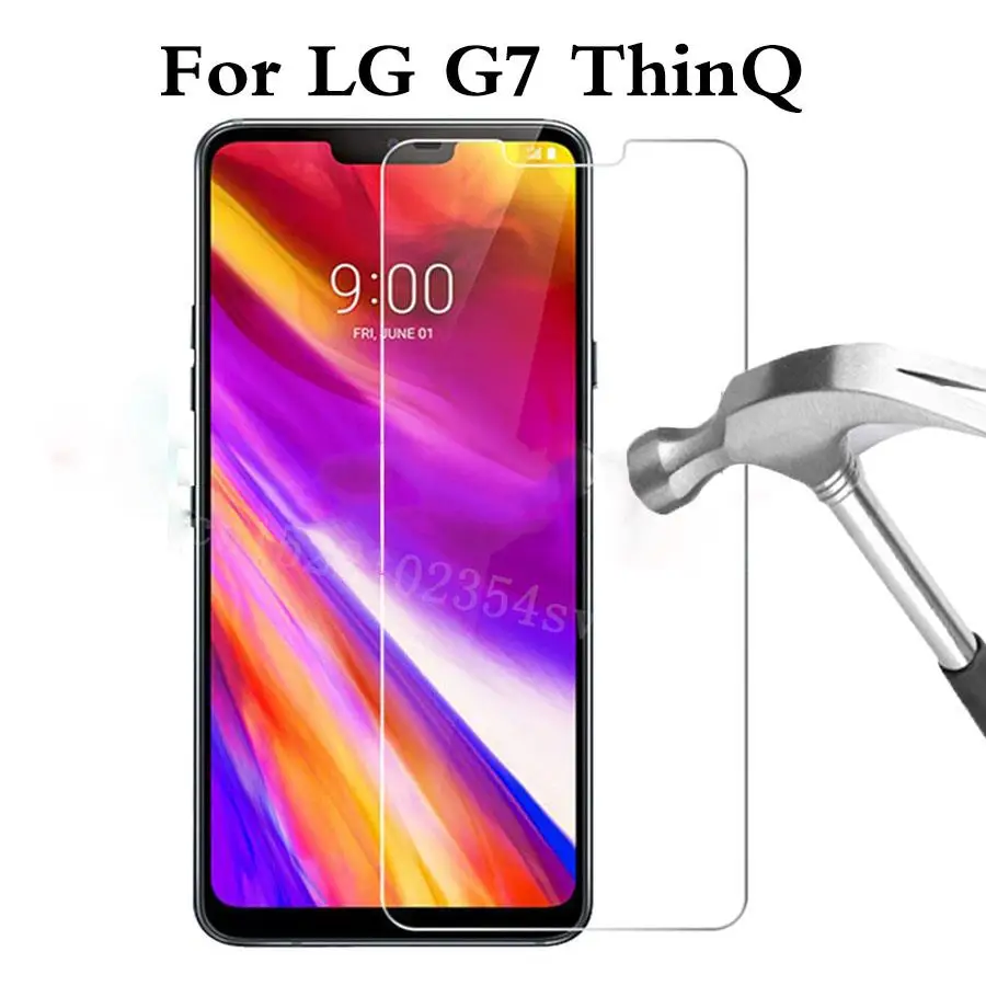 Smartphone Tempered Glass 9H Explosion-proof Protective Film Screen Protector phone for LG G7 G 7 G710 G710EM LGG7 ThinQ