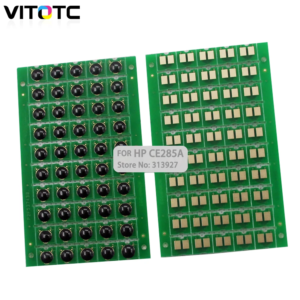 

20x CE285A чип картриджа с тонером 285A, совместимый для HP P1100 P1102 M1132 M1212 M1217 Impressoras, чипы картриджей для лазерных принтеров