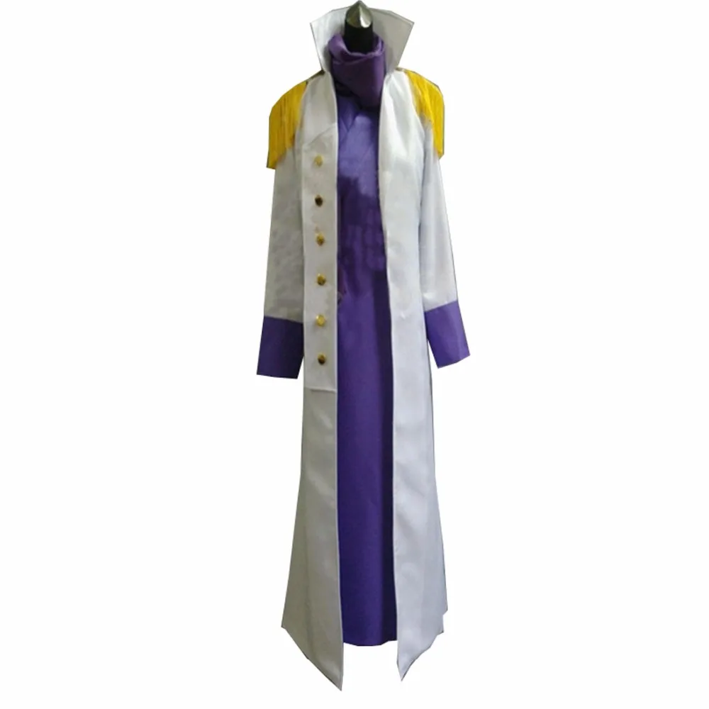 2024 Fujitora Issho Cosplay Costume Admiral Fujitora Cosplay Marine Trench Full size