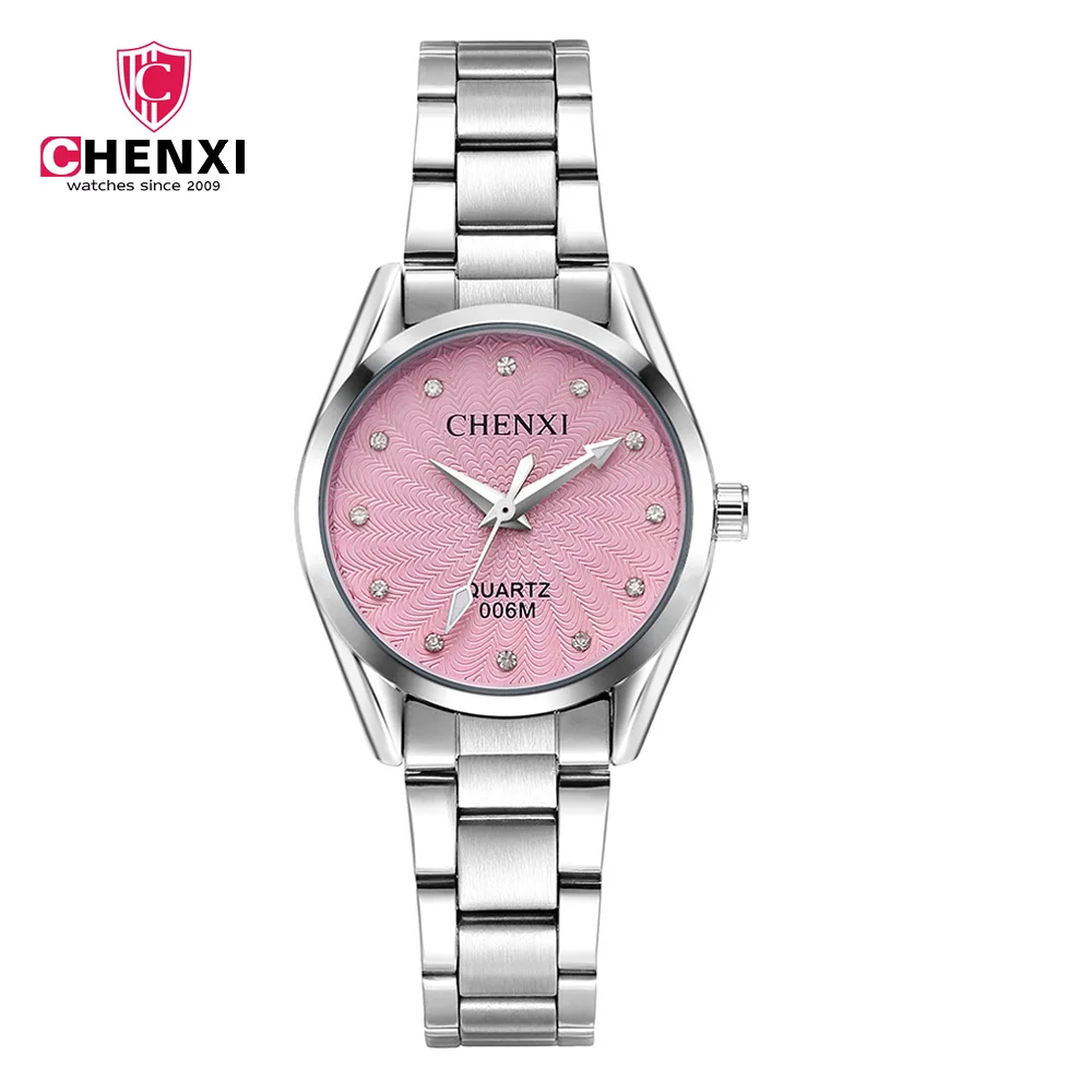 Fashion Chenxi Brand Women Simple Full Steel Wrist Watches Dress Ladies Famous Quartz Female Clock Relogio Feminino Montre Femme