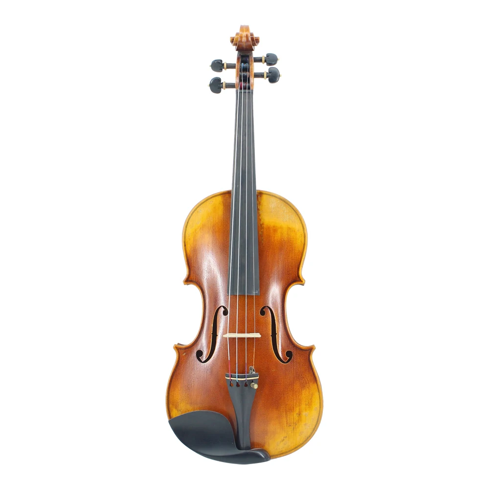 

Natural Flamed Maple Professional Violins Violino El violin Master Handcraft Customized Antiqued Full Size Violin 4/4