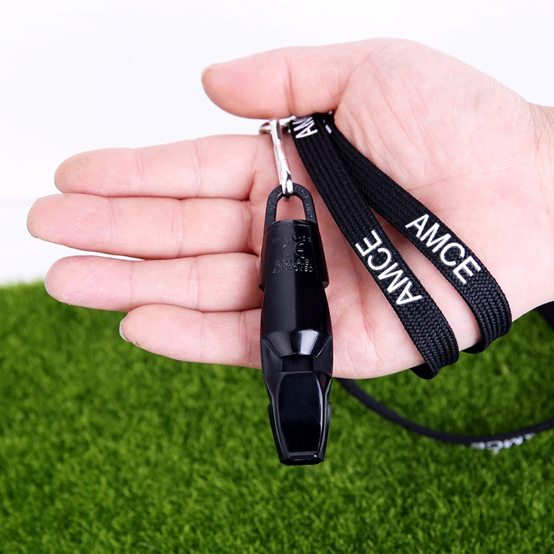 ACME Double chamer High Decibel plastic refree whistle for football Outdoor Emergency Survival with lanyard Cheerleading Whistle