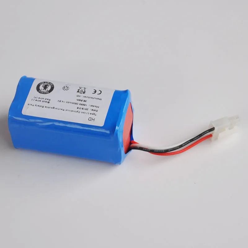 Batteria agli ioni di litio da 14.8V 2600mah per ICLEBO ARTE YCR-M05 POP YCR-M05-P Smart YCR-M04-1 YCR-M05-10 YCR-M05-30 YCR-M05-50