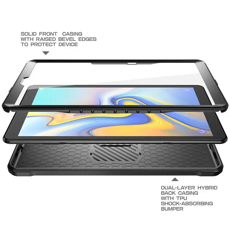 For Samsung Galaxy Tab A 10.1 Case (2019 Release) SUPCASE UB Pro Full-Body Rugged Heavy Duty Case with Built-in Screen Protector