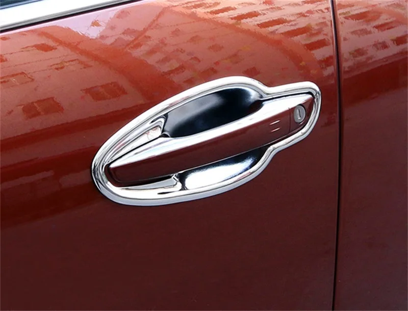 For Peugeot 5008 3008GT 3008 2016 2017 2018 2019 Auto Door Handle Cover Door Bowl Frame Trim ABS Chrome Car Styling Accessories