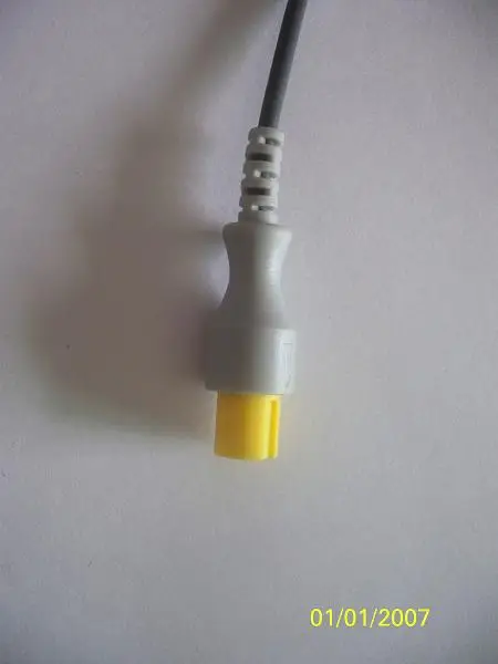 Compatible for  Mindray T5/T8 temperature probe,adult Reusable Temperature Probe skin-surface,round 2-pin.