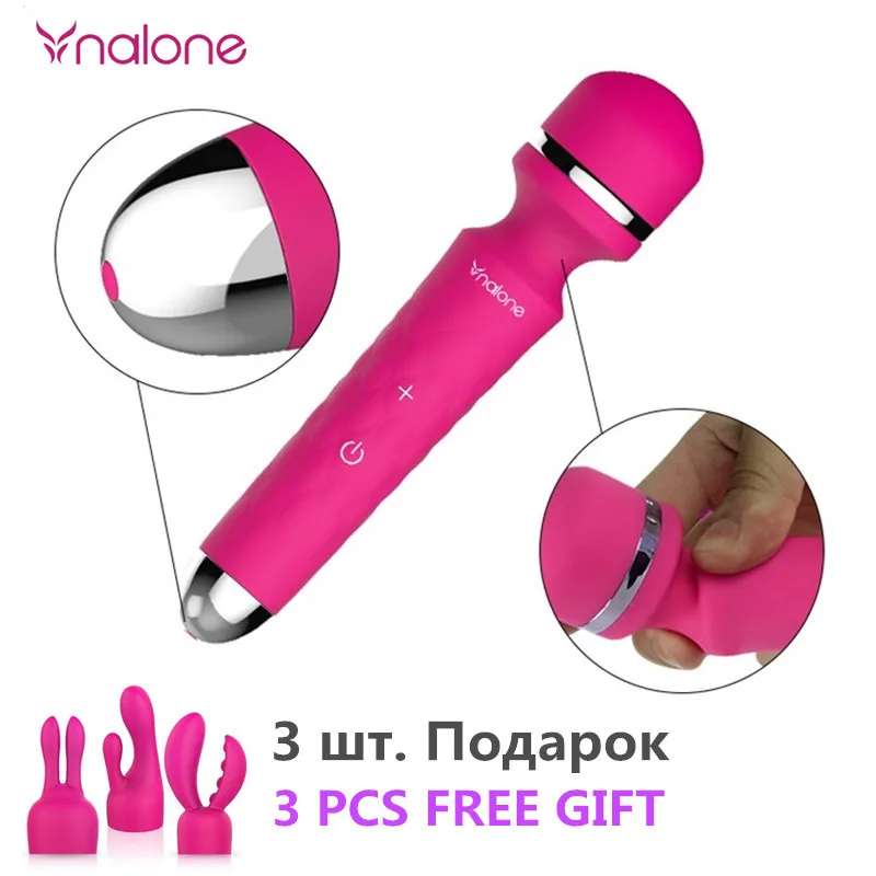 Nalone Super Powerful Multi Speed Waterproof G-Spot AV Wand Sex Toys Magic Wand Massager Vibrators Sex Products Shop For Woman