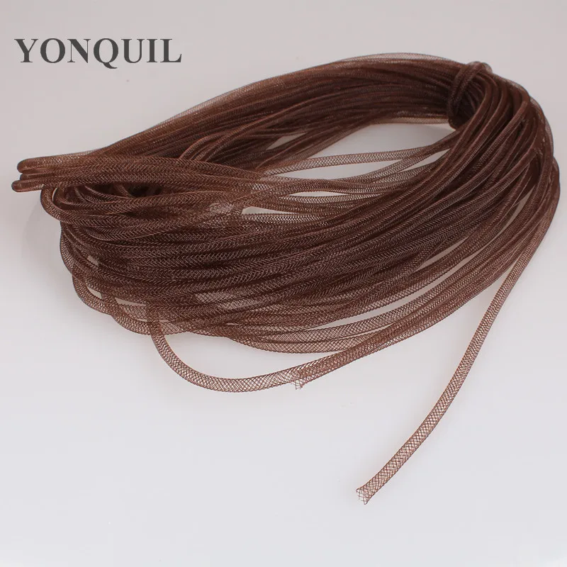 

Non-Metallic 4MM Tubular Horsehair Crinoline Braid Tube Crin Trimming for Fascinators Hair Accessories 100Yards/Lot 32 Colors