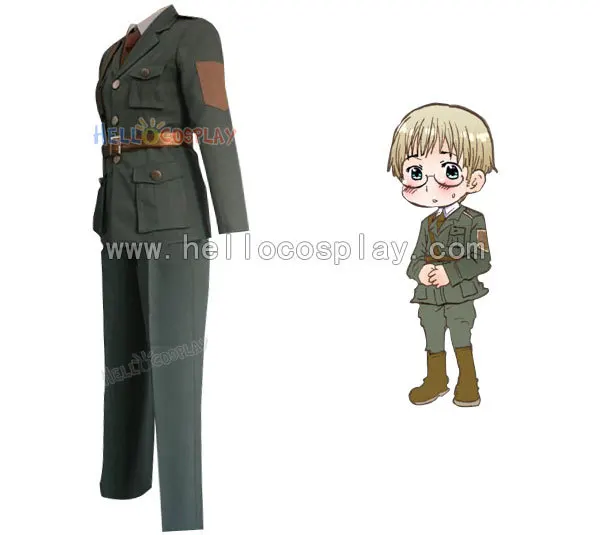 

Hetalia Axis Powers Estonia Military Uniform Cosplay Costume H008