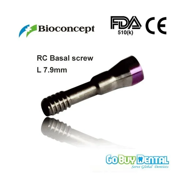 

Straumann Compatible Bone Level RC Basal screw, for cementable abutment only, L 7.9mm