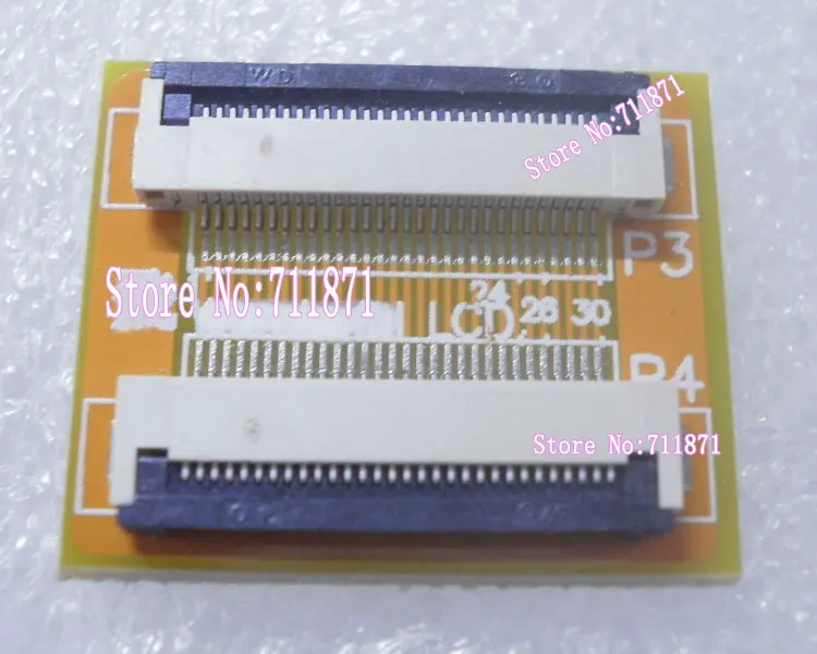유연한 플랫 케이블 익스텐션 코드 커넥터, 20cm 타입 B, 0.5 피치, 30 핀, 30P FFC 연장 어댑터, 30P FFC FPC 연장 커넥터