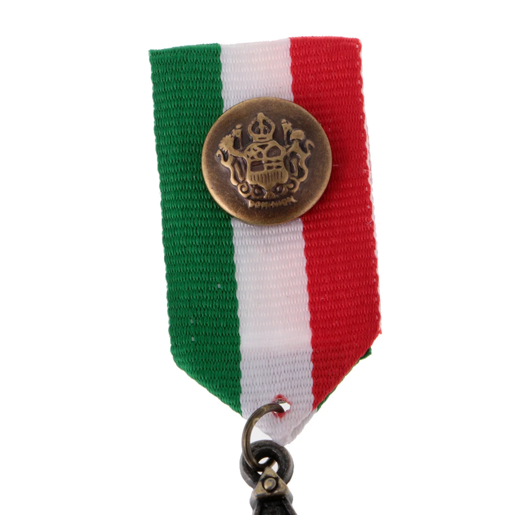 2 Pieces Vintage Mens Gift Star Medal Badge Clothing Costume Navy Brooch Pin