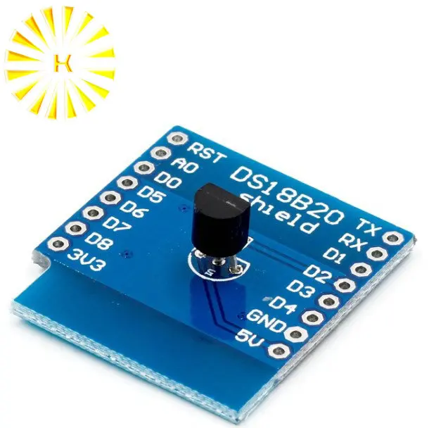 DS18B20 Temperature Sensor Shield Wemos D1 Mini D1 Mini Pro ESP NodeMCU Connector