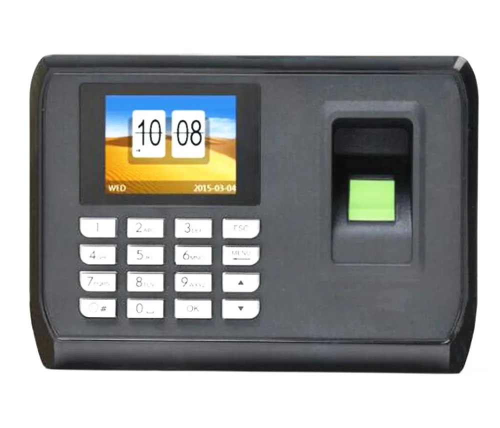 2.4 Inch Fingerprint /Card/Password  Time Attendance Fingerprint Scanner System