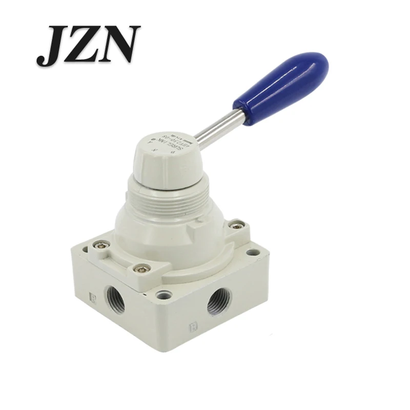 4HV210 Pneumatic three-position four-way hand-operated valve 4HV230-08 manual switch hand-operated reversing man control valve