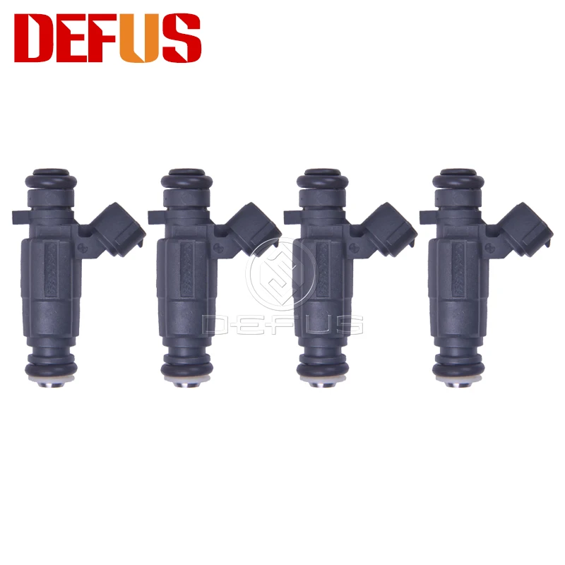 

DEFUS NEW Arrival 4pcs 35310-03200 Bico Fuel Injector Nozzle For Hyundai 35310 03200 3531003200 High Impedance Engine Values