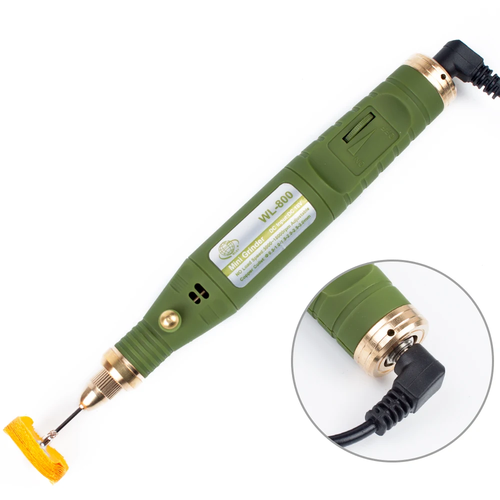 Imagem -03 - Mini Moedor de Broca Elétrica tipo Energia Conjunto de Acessórios para Brocas Dril Caneta de Gravação em Eua e ue