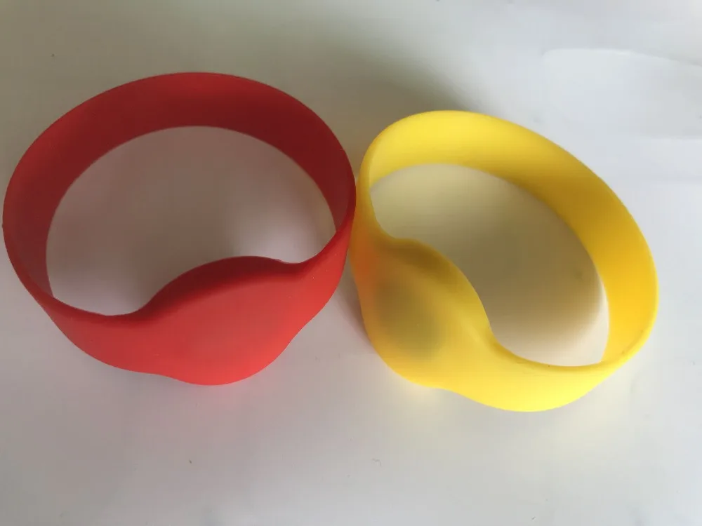 1000pcs/lot 125Khz TK4100/EM4100 RFID wristband rfid wrist tags silicone bracelet waterproof