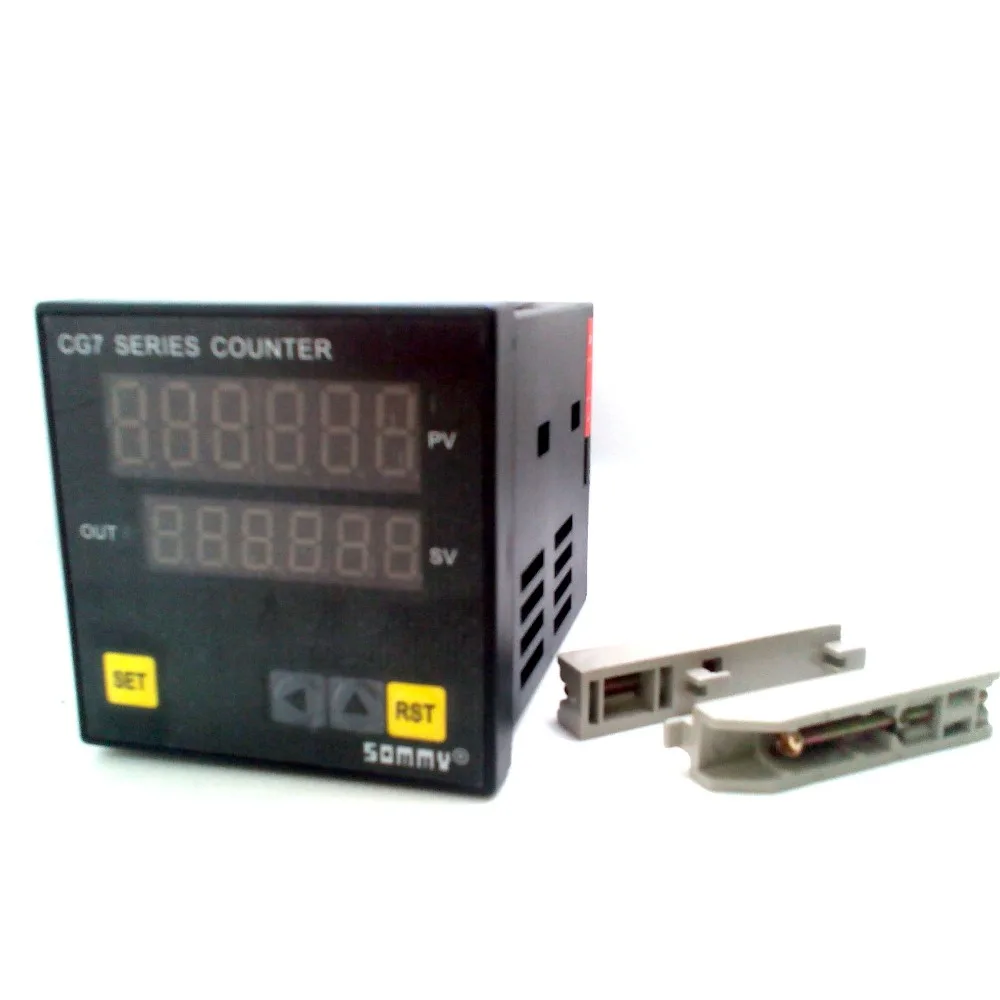 CG7-RB60 Digital Couters CG Series Multi-function Counter 6-digit Counting Relay Output