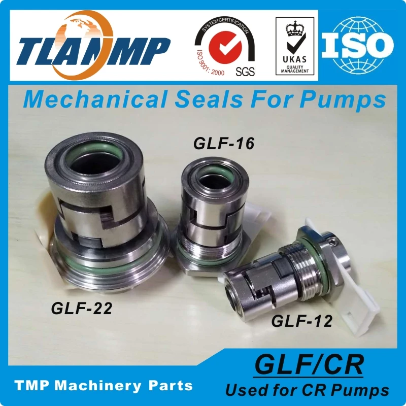 GLF-22 JMK-22 Mechanische Afdichtingen Voor Cr32/Cr45/Cr64/Cr90 Meertraps Pompen | As 22Mm Patroonafdichtingen (Hqqv/Hqqe/Huuv/Cr/Cri/Crn22)