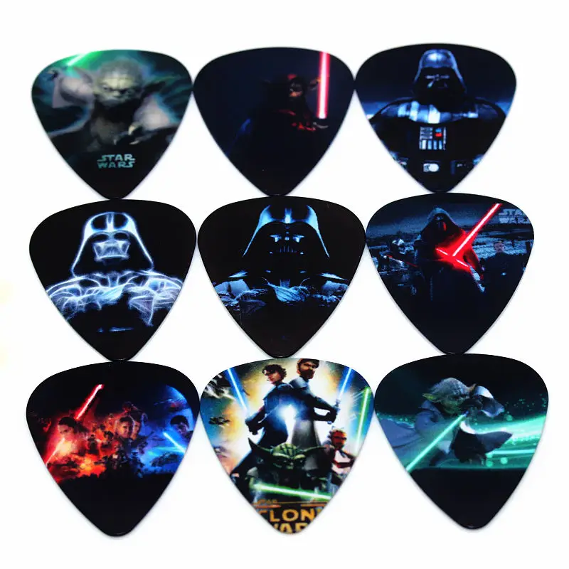 SOACH hot picks fashion 10pcs  guitar Picks Thickness 1.0mm Musical instrument accessories paddle String guitar pick for ukulele