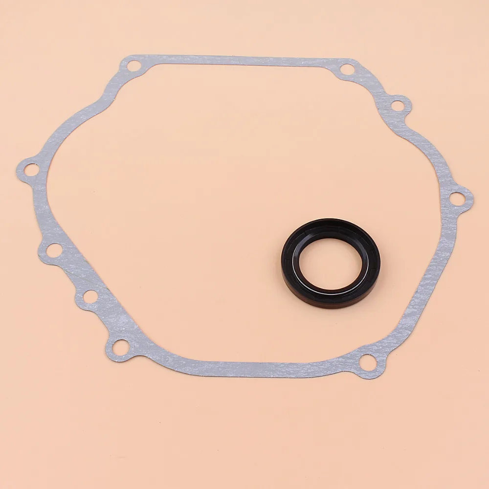 ปะเก็นฝาครอบ Crankcase ซีลน้ํามันสําหรับ Honda GX340 GX390 188F 11HP 13HP 5KW เครื่องยนต์เครื่องกําเนิดไฟฟ้าเครื่องตัดหญ้า 11381-ZE3-801 สวนเครื่องมือ