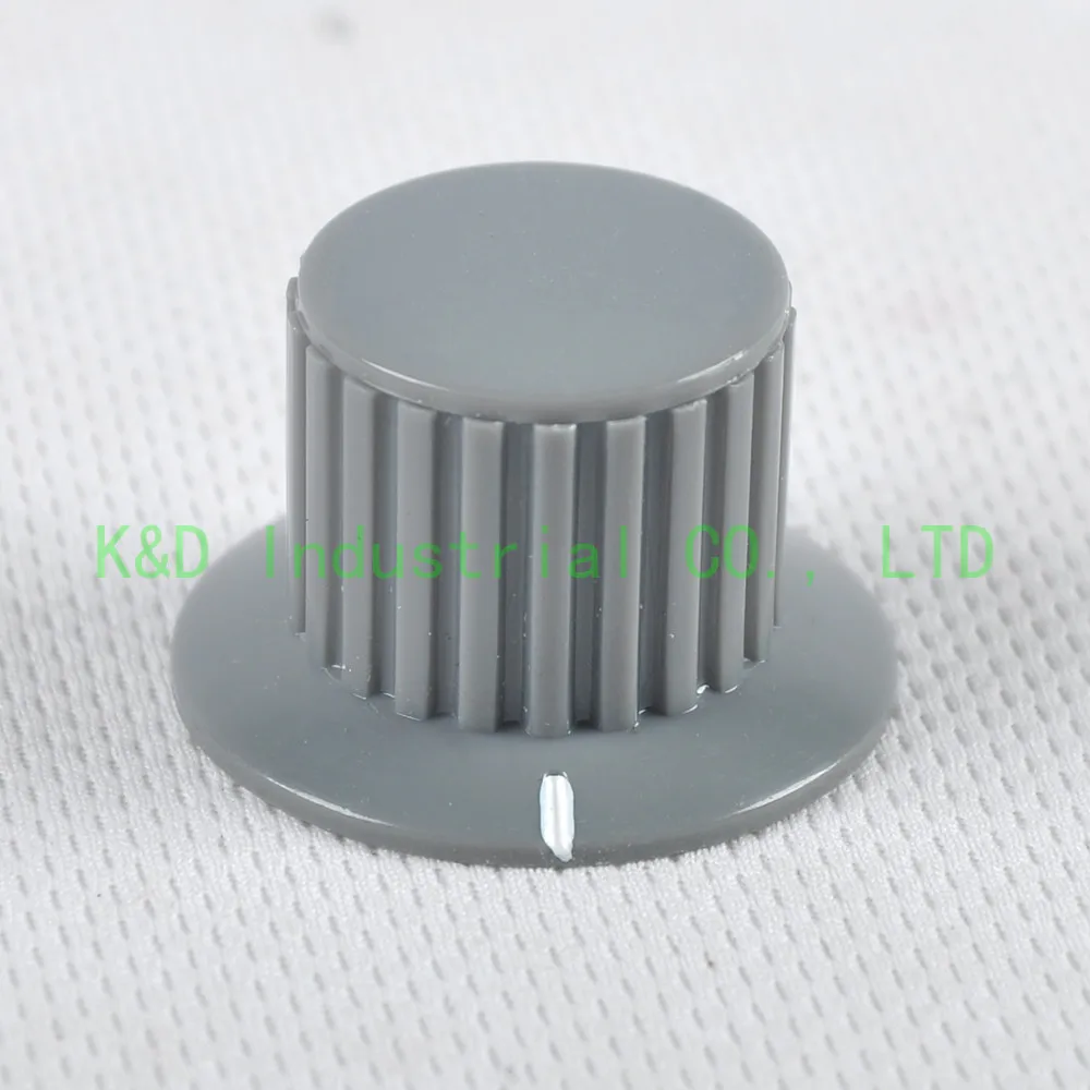 

10pcs Grey 32*20mm Vintage Plastic Control Volume Knob for 6mm Shaft Electric Guitar Audio Amplifier Parts