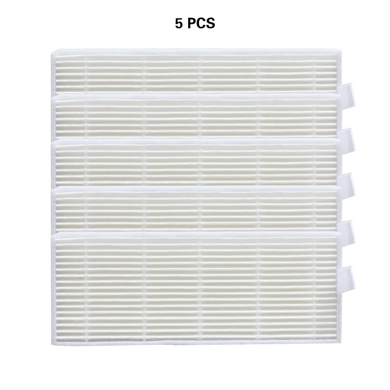 5 peças para proscenic 811 gb/911se filtro hepa aspirador de pó acessórios varredor