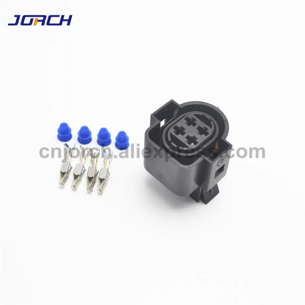 5sets 4pin auto waterproof housing plug 1H0973734 wiring harness cable connector 1H0 973 734