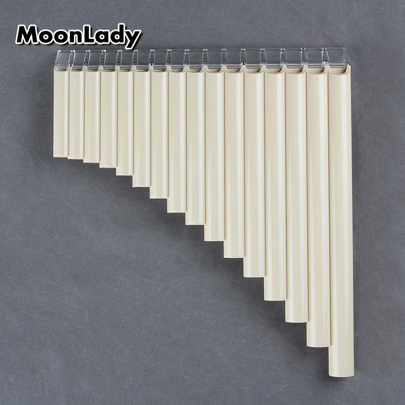 Arrival 16 Pipes Pan Flute Pan Pipe G Key ABS Plastic Traditional Woodwind Musical Instrument For Beginner and Musical Lover