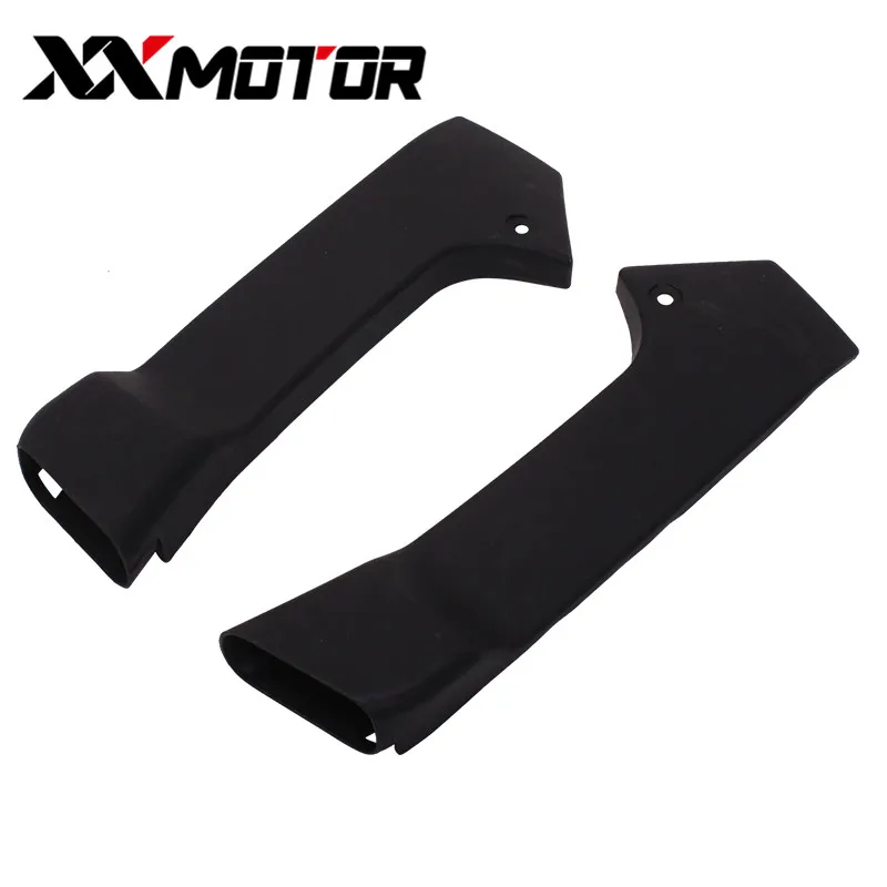 1 Pair Motorcycle Ram Air Intake Tube Duct Pipe Set Fits Gas Turbine For Honda CBR250RR MC19 1988 1989 CBR250 NC19 Accessories