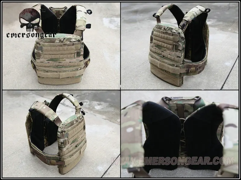 Emersongear-adaptive vest for airsoft combat AVS, em7397b, heavy version aor2