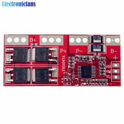 4S 15A Li-ion Lithium Battery Protecting Module 4S BMS 18650 Charger Protection Board 14.4V 14.8V 16.8V 50*22*4mm