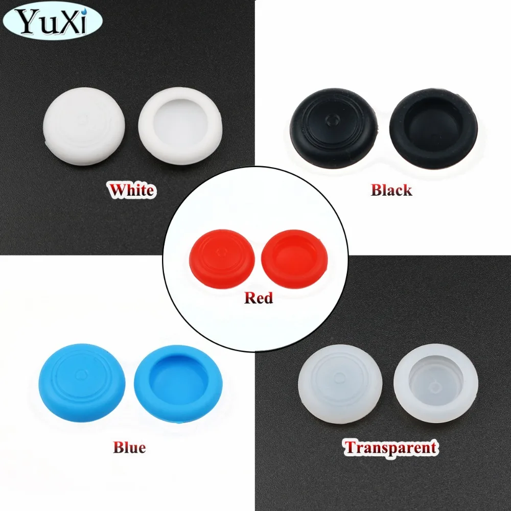 YuXi 2pcs Silicone Thumb Grip Caps Cover for Nintend Switch Joy-Con Controller Joystick Grips Game Accessories