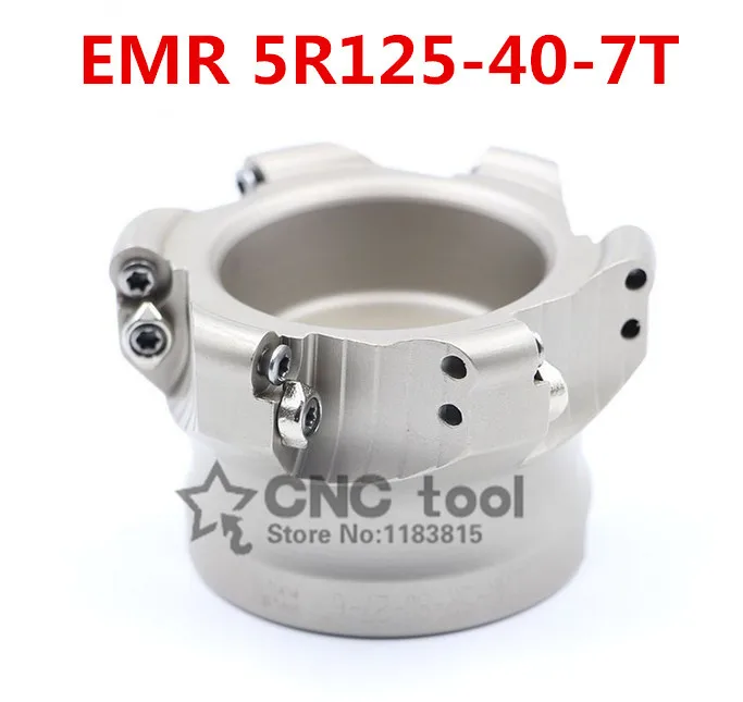 EMR 5R 125-40-7T face mill milling cutter cnc milling tools for round inserts type R5 RPMW1003