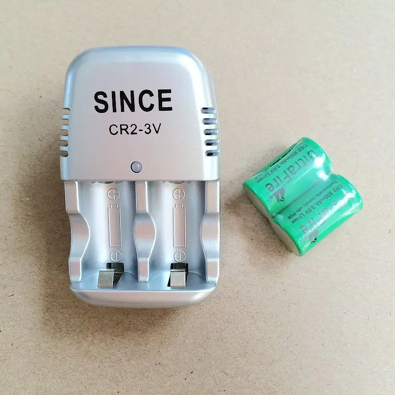 Новое зарядное устройство 3 в CR2 + 4 шт. Перезаряжаемый аккумулятор CR2 15270 мА · ч, 3 в, цифровая камера, изготовленная из специальной батареи, 800