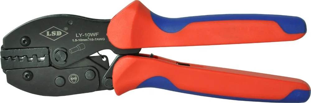 Manual crimping tool for wire sleeve and ferrules LY-10WF 1-10mm2