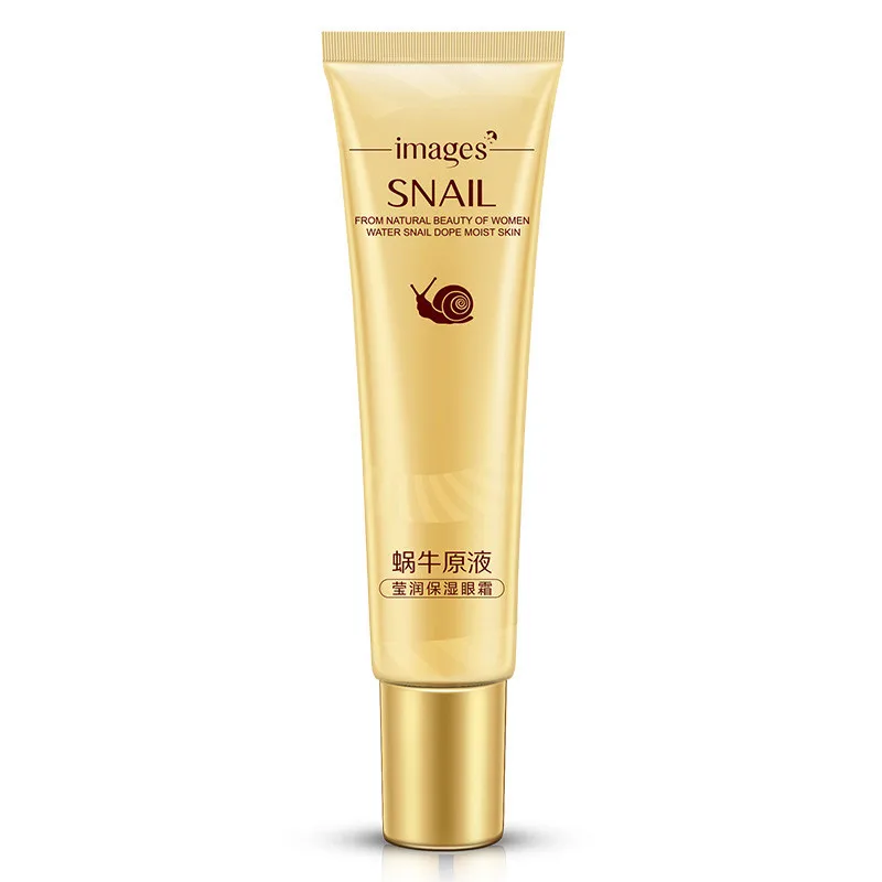 

IMAGES Snail Eye Cream Whitening Moisturizing Anti-Aging Wrinkle Remove Dark Circles Snail Cream