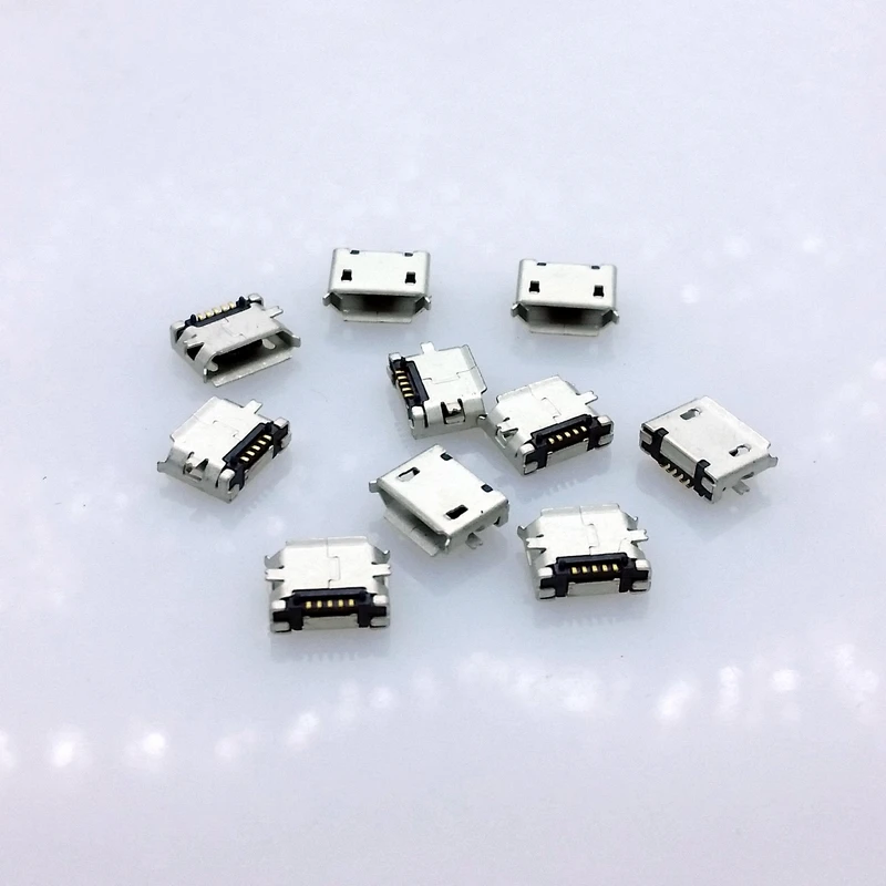 SMD 5P Micro USB socket 10pcs/lot