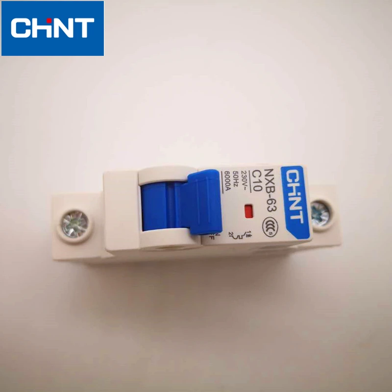 Miniature circuit breaker NXB-63 DZ47 1P C Type 1A 2A 3A 4A 6A 10A 16A 20A 25A 32A 40A 50A 63A  MCB