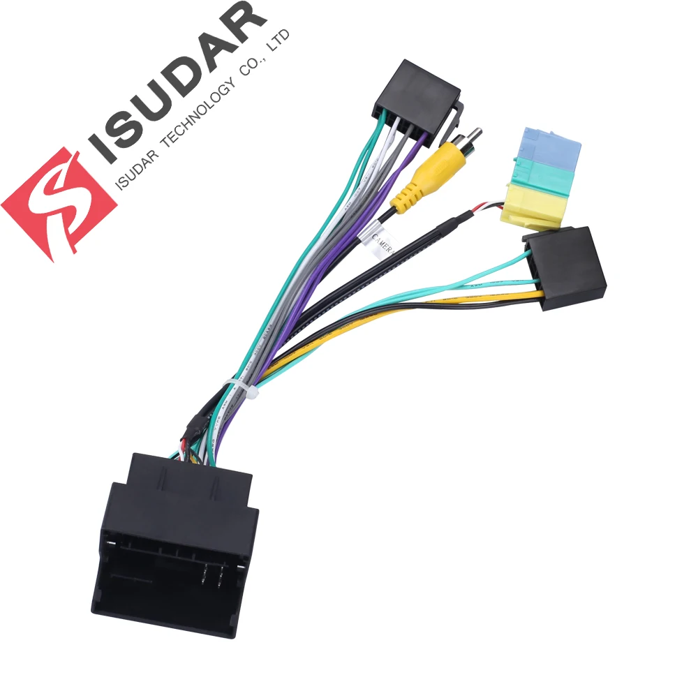 ONLY SUIT FOR ISUDAR DEVICE! Isudar ISO Cable For VW/Volkswagen/MQB/Golf 7 Platform Car DVD for ISUDAR Plug-in-play version