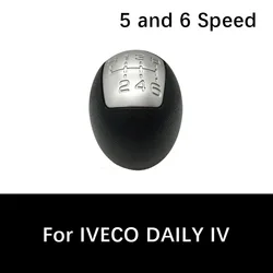 5 6 Speed Gear Shift Knob For IVECO DAILY IV Car Styling Manual Lever Auto Car Shift Knob Shifter Head Handball assessories