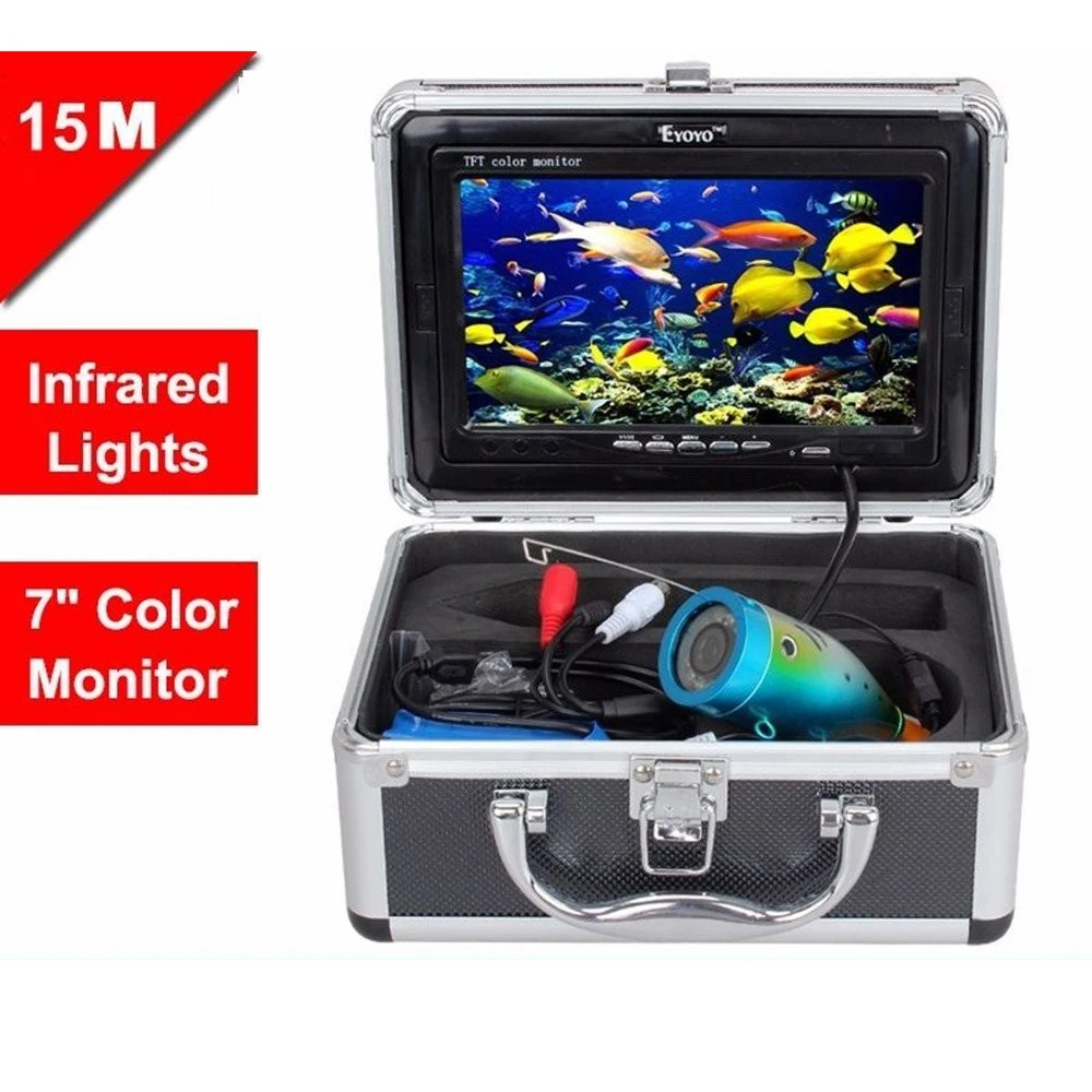 15m Professional Fish Finder Underwater Fishing Video Camera 7